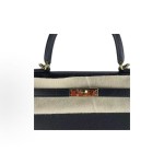 HERMES Kelly 25 Gold buckle Kelly Bag single-shoulder handbag 25 Women\'s Edition 89 Nior black